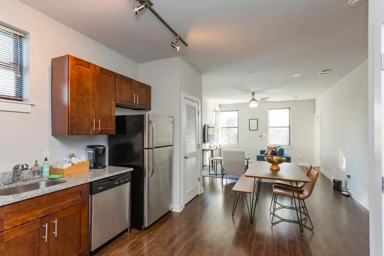 Cozysuites Music Row Stylish 2Br-Free Parking 29 Nashville 0*,