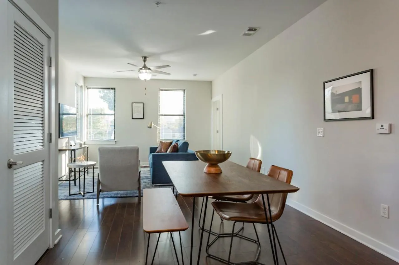 Cozysuites Music Row Stylish 2Br-Free Parking 29 Nashville Apartmán