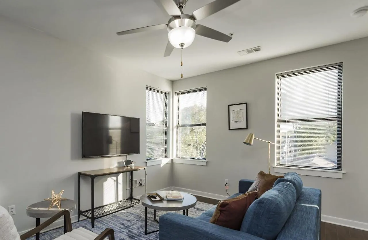 Cozysuites Music Row Stylish 2Br-Free Parking 29 Nashville Apartmán